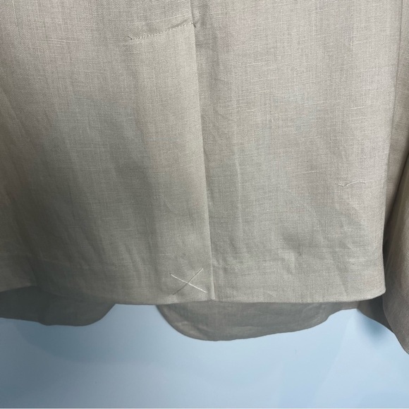 Linen Men's Blazer Quince XL - Picture 7 of 16